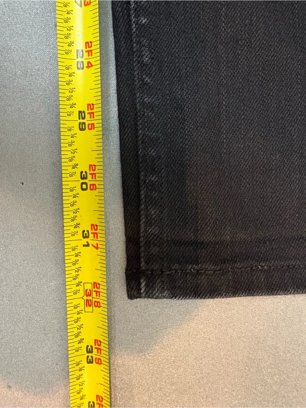 Prada Black Tight Fit Stretch Five Pocket Jeans Size 33/32